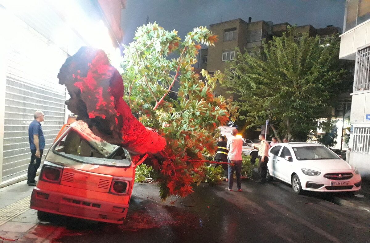 هشدار وقوع طوفان در تهران