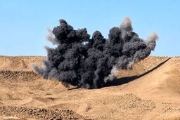 انفجار مهمات عمل نشده در دزفول