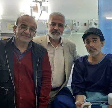 بازیگر قدیمی سینما در بیمارستان بستری شد
