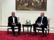 تأکید رؤسای جمهور ایران و آذربایجان بر گسترش همکاری‌های دوجانبه