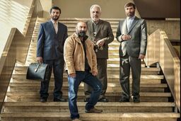امین حیایی و مهران مدیری همبازی شدند + عکس 