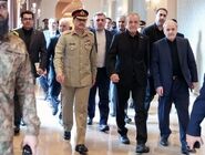 سفر فرمانده ارتش پاکستان به تهران