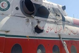 اولین ویدیو از محل سقوط بالگرد هلال‌احمر در اشترانکوه