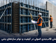 نقش قالب‌ بندی اصولی در کیفیت و دوام سازه‌های بتنی