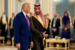 استقبال متفاوت واشنگتن از محمد بن سلمان با پرواز جنگنده‌های پیشرفته+فیلم