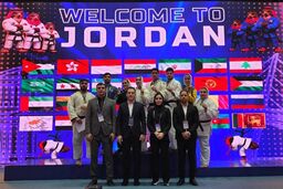 قهرمانی تیم ملی جودو ایران با کسب ۸ مدال رنگارنگ در اردن