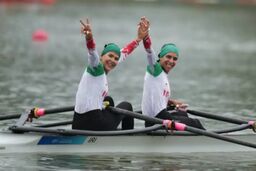 ۱۸ مدال حاصل کار قایقرانان جوان ایران در قهرمانی آسیا