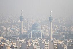 وضعیت قرمز آلودگی هوا در کلانشهر اصفهان

