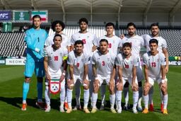 رویارویی تیم ملی امید ایران و چین با پخش زنده از فوتبال برتر