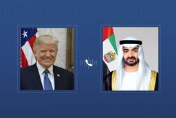 گفت‌وگوی بن زاید و ترامپ درباره تحولات منطقه و امنیت تنگه هرمز