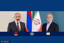 پزشکیان در پاسخ به تماس تلفنی نخست وزیر ارمنستان: اطمینان حاصل شود که راه‌گذر قفقاز واقعا مسیر صلح و توسعه خواهد بود