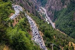 مسدودی سه‌روزه محور کندوان
