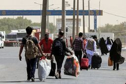 فرماندار هیرمند: اردوگاه میلک خالی شد و آماده موج جدید مهاجران است