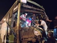 تصادف مرگبار اتوبوس در جاده بیرجند؛ 9 نفر کشته شدند