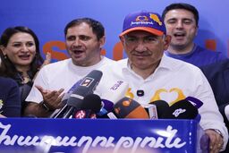 حزب پاشینیان در انتخابات ارمنستان پیروز شد
