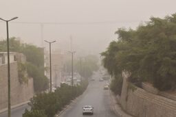 هشدار هلال احمر درباره وزش باد شدید و گرد و خاک در تهران